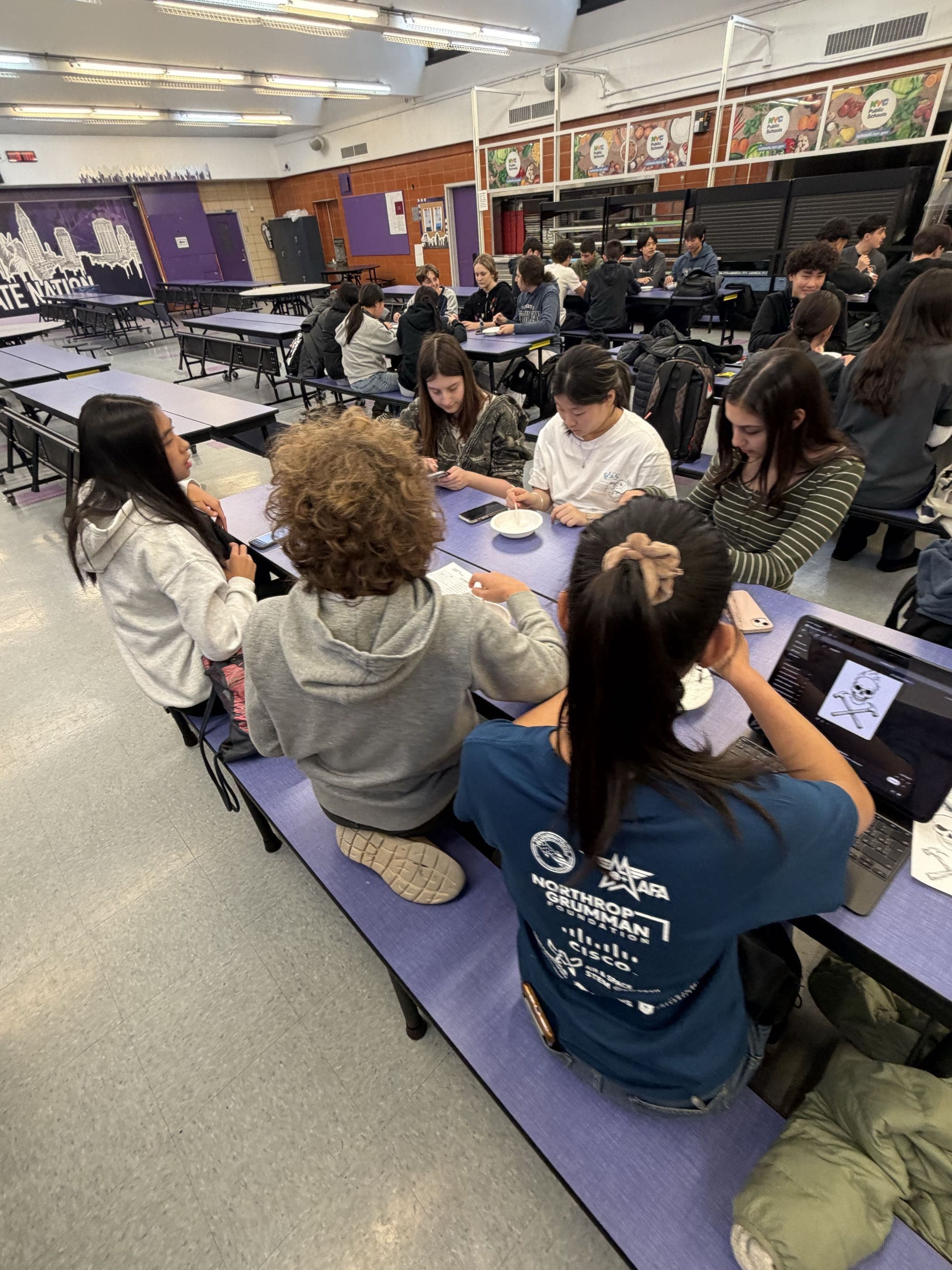 Chemistry lesson moment led by students